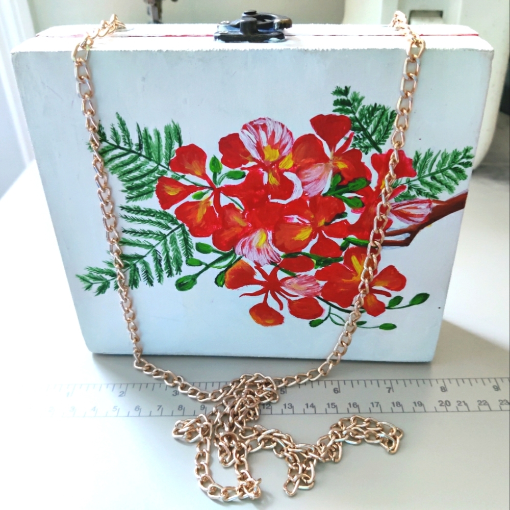 New Handmade Wooden Clutch